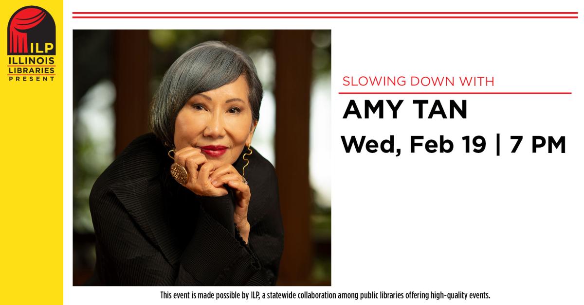 Slowing Down with Amy Tan